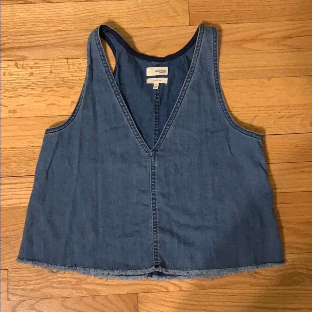 Denim top